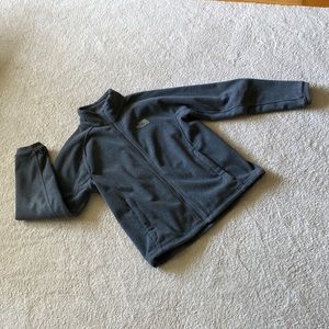 Men’s Med Dark Grey NorthFace Fleece Jacket
